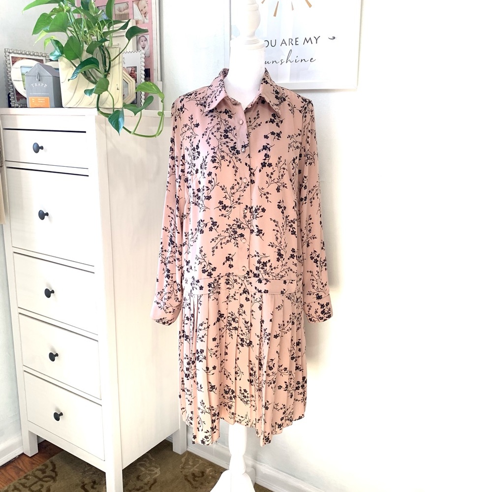 Nanette Lepore Pink Floral Dress